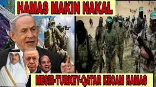 HAMAS NAKAL!!  MESIR-QATAR-TURKEY IKUT KECAM HAMAS!! ISRAEL harus apakan HAMAS!!!