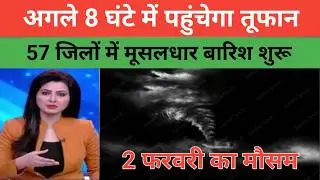 02 फरवरी का मौसम| today weather update, heat wave, #Mausam_ki_jankari #lucknow_weather #आज_का_मौसम