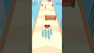 Crowd Evolution! 👨🏻&zwj;🦱🔪👱&zwj;♂️Level 48 #troops