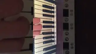 How to play God Save The King  Queen Royal anthem easy Melody tutor piano synthesizer organ keyboard