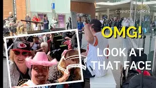 'Travis Kelce' & Connected Voices amazing flashmob in Liverpool for Taylor Swift's Eras Tour visit