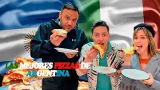 Probando la MEJOR PIZZA 🍕 en BUENOS AIRES 🇦🇷 ARGENTINA