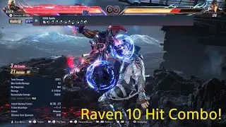 TEKKEN 8 Raven 10 Hit Combo