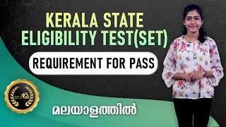 Kerala State Eligibility Test (SET) | Requirement for Pass | Online Coaching | Apple B Academy