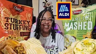 Картофельные чипсы Aldi с начинкой для индейки и чесночным пюре