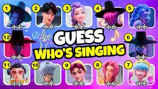 Can You Guess Who&rsquo;s Singing? | K-pop Demon Hunters Quiz Show 🎤