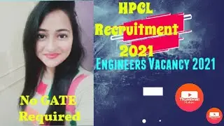 HPCL recruitment 2021 | HPCL Engineer vacancy without GATE 2021 | Govt job #readytogetupdate