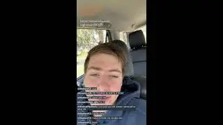 driving home from school!! connecting with viewers and sub grinding