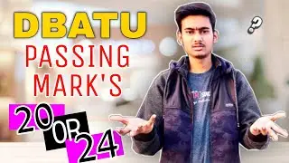 DBATU REMEDIAL EXAM PASSING MARK'S : 20 OR 24 ⁉️ || COMPLETE INFORMATION ✅