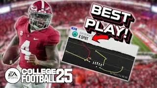 BEST PLAY IN College Football 25! ALABAMA PLAYBOOK! College Football Tips!