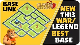 NEW TH13 WAR/CWL Hybrid base with link 2020 |  ClashofClans #SimpleClashers
