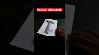#shorts Anamorphic Illusion | Easy Pencil Drawing Videos,How to Draw 3d Drawing Flipbook stop motion