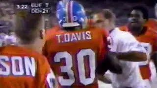 Terrell Davis rushes for his 1st career NFL TD | September 3, 1995 | Broncos vs. Bills
