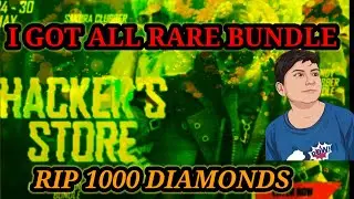 I GOT ALL RARE ITEM IN HACKER STORE.. RIP 1000 DIAMONDS