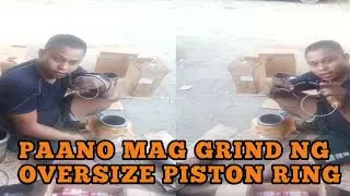 Paano mag grind ng Oversize Piston Ring #10PD1 #isuzu #4jj1 #engineoverhaul