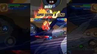 Legendary Saiyan Broly VS Super Saiyan 3 Goku #dragonball #broly #goku