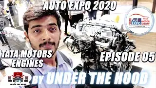 TATA MOTORS COMMERCIAL VEHICLE BS6 COMPLIANT ENGINES AT AUTO EXPO 2020 | EPISODE 5