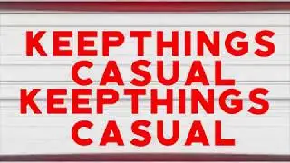 North Parade- Keepthingscasual (Official Lyric Video) #newmusicfriday