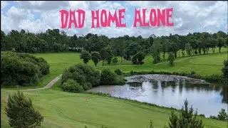 Dad home alone