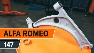 Comment remplacer un bras inférieur de suspension sur ALFA ROMEO 147 (937) [TUTORIEL AUTODOC]