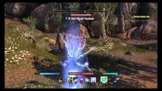 The Elder Scrolls Online: Tamriel Unlimited Bangkorai farming magelight on one bar 124
