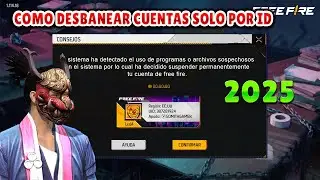 Como Desbanear cuentas por ID suspendidas Permanentemente en Free Fire 2025 Correo de Garena Facil