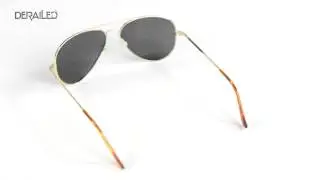 Randolph Concorde 61mm Sunglasses - Polarized, Glass Lenses