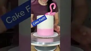 oh no is it one of those days?? #howtobakeacake #cakefail #cakeface #shopsmallbusinesses #caketok #
