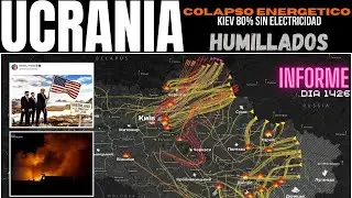 KIEV A PUNTO DE SUFRIR COLAPSO ENERG&Eacute;TICO 80% SIN ELECTRICIDAD/ MASIVOS ATAQUES/ HUMILLADOS +TRUMP