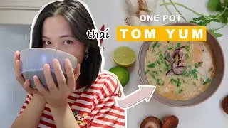 Sopa tailandesa 🍲🍲 | one pot TOM YUM vegetal