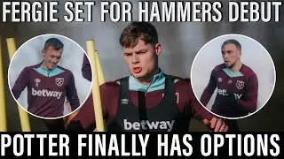 It's Great to Look Forward to Games Again | van Ferguson Set for Irons Debut! | West Ham v Brentford
