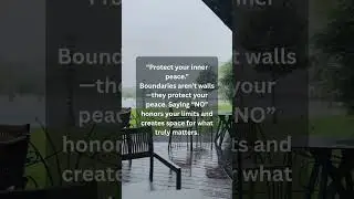 Inner Peace | Protect Boundaries and Personal Space