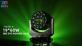 Beyond 1960B-4 19x60W Bee Eye Moving Head