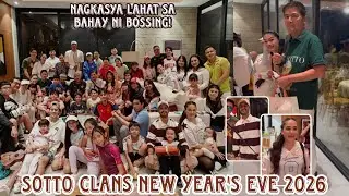 Pagsalubong ng bagong taon ng Sotto family 💫 nagkasya lahat sa bahay ni bossing