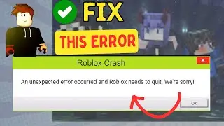 How to Fix Roblox Crashing | Stop Roblox from Crashing | Roblox Crashing on Android