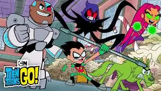 White Elephant at the Sock Factory 🐘🧦🎁 Teen Titans Go! | Cartoon Network