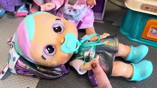 Boneca Cry Babies Chora Lagrimas De Verdade #crybabiesmagictears  💕 #crybabiesmagictears