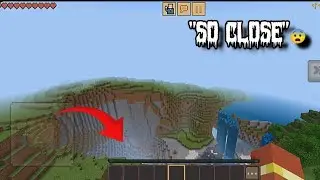 SO CLOSE 😱 | Minecraft One Step Away From DeathI Almost Fell 😨 | Minecraft Extreme Cliff Moment