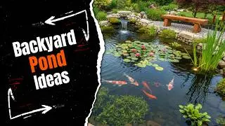 🌿✨ 20 Inspiring Backyard Pond Ideas to Transform Your Outdoor Space ✨🌿