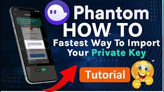 How To Import Private Key to Phantom Wallet | ETH Wallet | Crypto Wallets Info