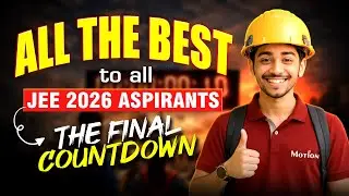 Best Wishes to All JEE Main 2026 Aspirants 💪 | Motion Family Wishes | Motion Online #jee2026 #jee