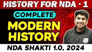 NDA  History : Modern History | NDA 1, 2024 | Defence Wallah