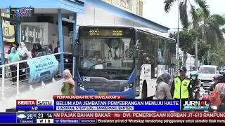 Belum Ada JPO di Halte Transjakarta Rute CBD-Ciledug