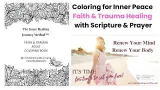 Coloring for Inner Peace & Calm | DV Awareness & I Am Affirmations