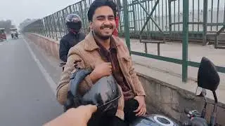 Finally my friend Armaan purchasing a new bike 
