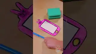 📱 Wow! Mommy Made Me My OWN Paper Phone 💬 To Play With! 🎉