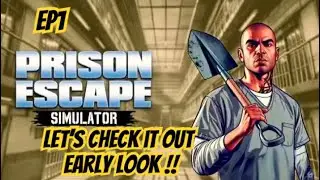 Prison Escape Simulator Ps5,Early Look,Let's Check It Out. EP1