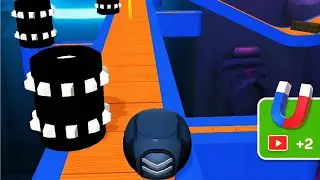 Sky Rolling Ball 3D gameplay Level (305-319)