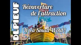 Pré-réouverture de l'attraction It's a Small Wold 4K - 03 05 23 - Disneyland Paris