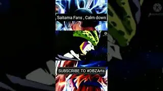 Saitama fanboys need to calm down. #shorts #anime #dbz #dbs #goku #opm #saitama